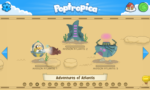 Poptropica how to play old islands